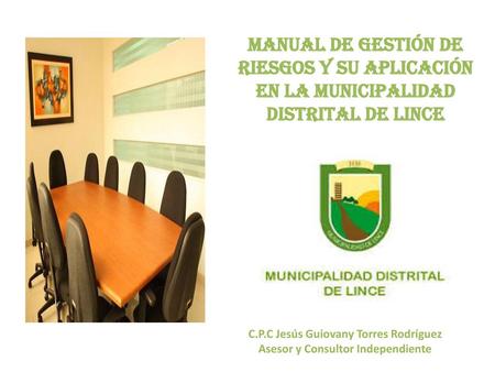 C.P.C Jesús Guiovany Torres Rodríguez Asesor y Consultor Independiente