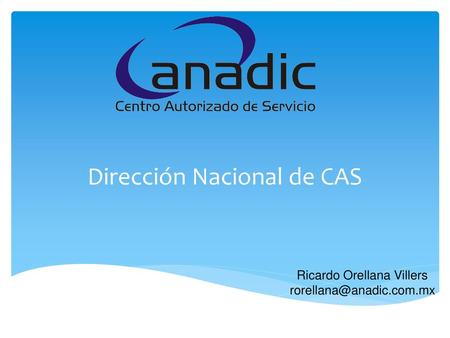 Dirección Nacional de CAS