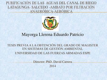 Mayorga Llerena Eduardo Patricio