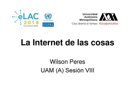 La Internet de las cosas