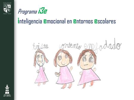 Programa i3e inteligencia emocional en entornos escolares