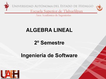 Ingeniería de Software