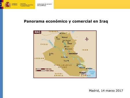 Panorama económico y comercial en Iraq