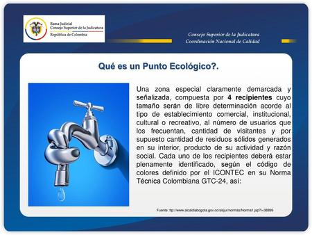 Qué es un Punto Ecológico?.