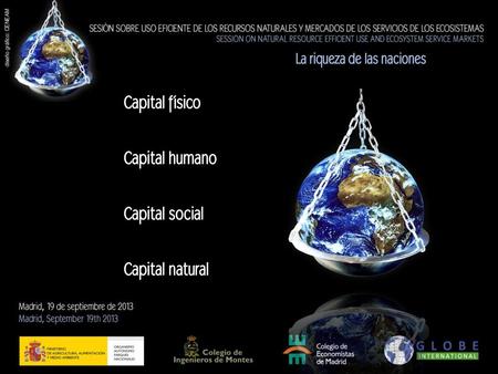 Capital físico Capital humano Capital social Capital natural