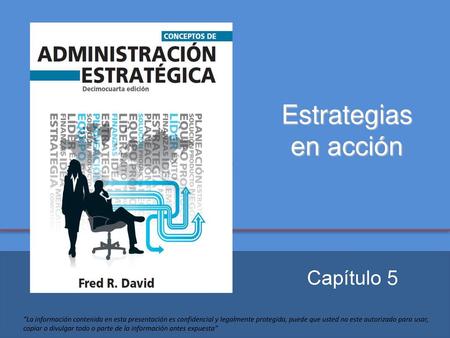 Estrategias en acción Capítulo 5