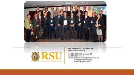 “UNA Mirada sanmarquina A la RSU:
