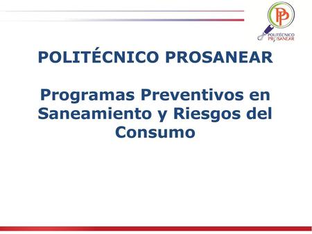 POLITÉCNICO PROSANEAR