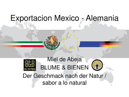 Exportacion Mexico - Alemania