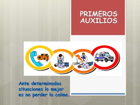 Ante determinadas situaciones lo mejor es no perder la calma.