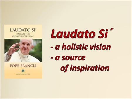 Evangelii Gaudium… analisis desafíos de la sociedad actual: