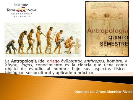 Antropología Quinto semestre
