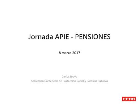 Jornada APIE - PENSIONES 8 marzo 2017