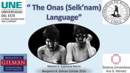 Naiomi S. Espinosa Sierra Benjamin A. Gilman Scholar 2016