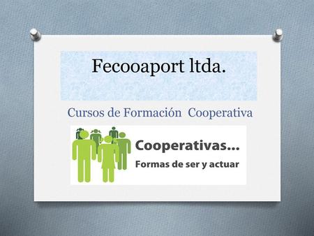 Cursos de Formación Cooperativa