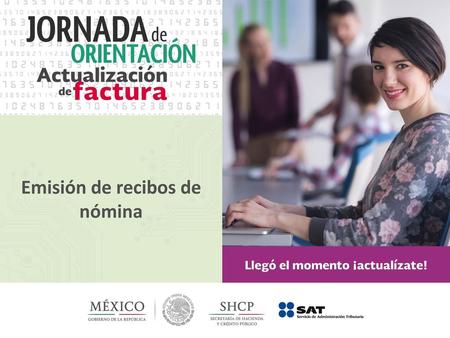 Emisión de recibos de nómina