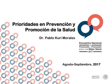 Prioridades en Prevención y Promoción de la Salud