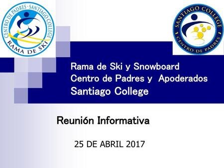 Rama de Ski y Snowboard Centro de Padres y Apoderados Santiago College