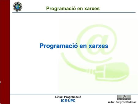 Programació en xarxes Programació en xarxes