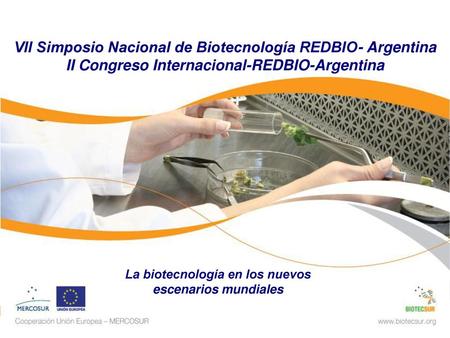 II Congreso Internacional-REDBIO-Argentina