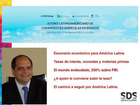 Escenario económico para América Latina