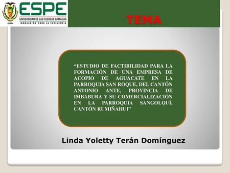TEMA Linda Yoletty Terán Domínguez
