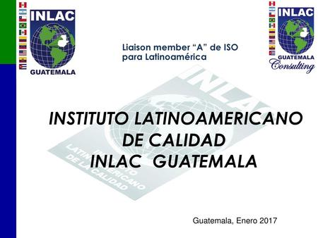 INSTITUTO LATINOAMERICANO DE CALIDAD INLAC GUATEMALA