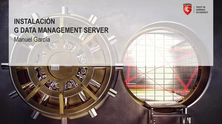 Instalación G DATA Management Server