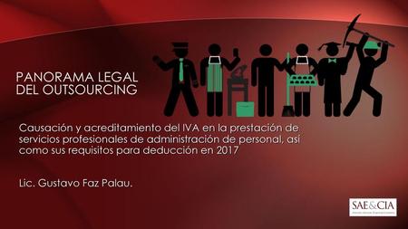 PANORAMA LEGAL DEL OUTSOURCING