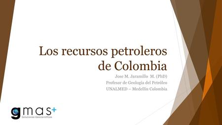 Los recursos petroleros de Colombia