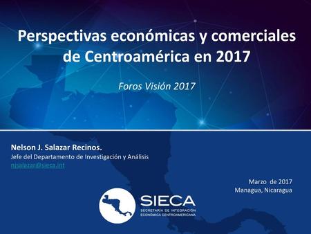 Perspectivas económicas y comerciales de Centroamérica en 2017