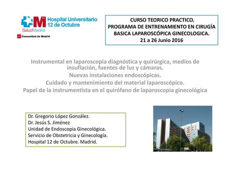 Nuevas instalaciones endoscópicas.