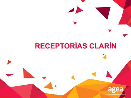 RECEPTORÍAS CLARÍN.