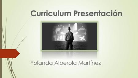 Curriculum Presentación