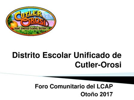 Distrito Escolar Unificado de Cutler-Orosi
