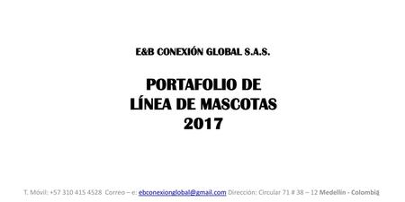E&B CONEXIÓN GLOBAL S.A.S.