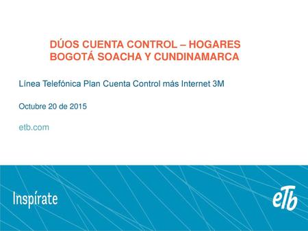 DÚOS CUENTA CONTROL – HOGARES BOGOTÁ SOACHA Y CUNDINAMARCA