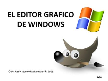 EL EDITOR GRAFICO DE WINDOWS