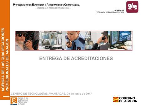 ENTREGA DE ACREDITACIONES