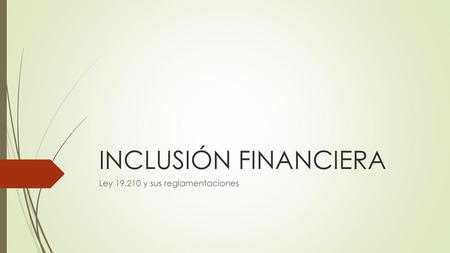 Ley y sus reglamentaciones
