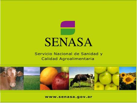 REGISTRO NACIONAL SANITARIO DE PRODUCTORES AGROPECUARIOS