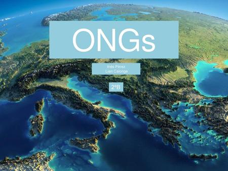 ONGs Inés Pérez Lian Calonge 2ºB.