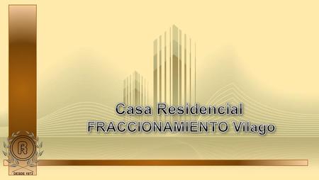 FRACCIONAMIENTO Vilago