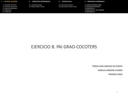 EJERCICIO B. PAI GRAO-COCOTERS