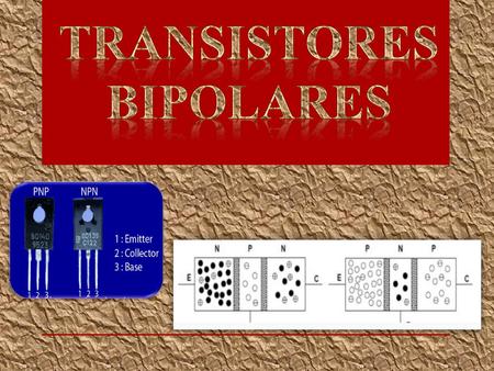 TRANSISTORES BIPOLARES