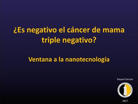 ¿Es negativo el cáncer de mama triple negativo