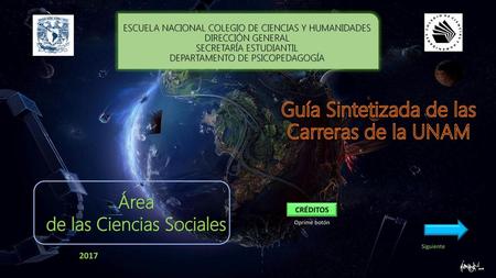 Guía Sintetizada de las de las Ciencias Sociales