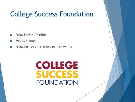 College Success Foundation