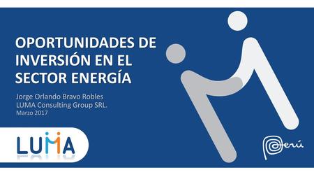 OPORTUNIDADES DE INVERSIÓN EN EL SECTOR ENERGÍA