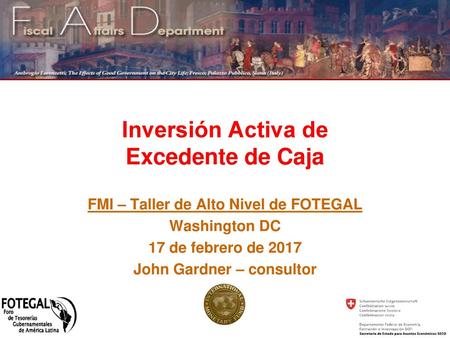 Inversión Activa de Excedente de Caja